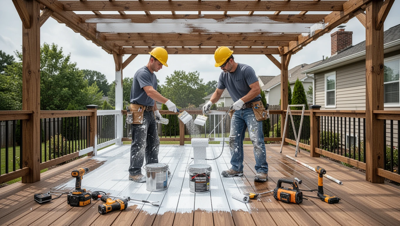 Deck & Pergola Staining